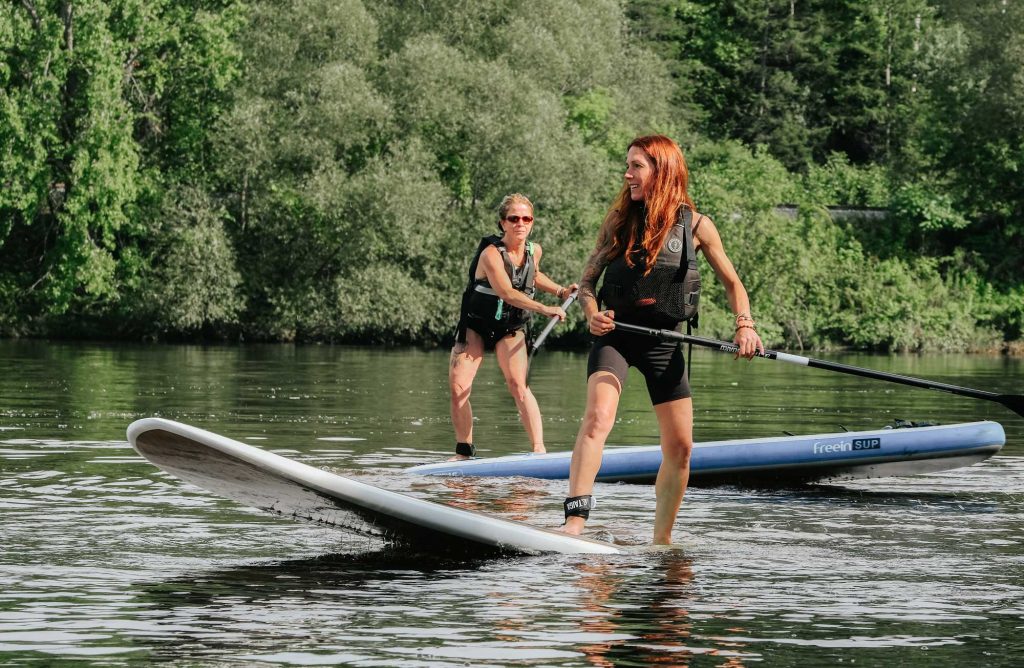 Cours d'initiation au paddle board